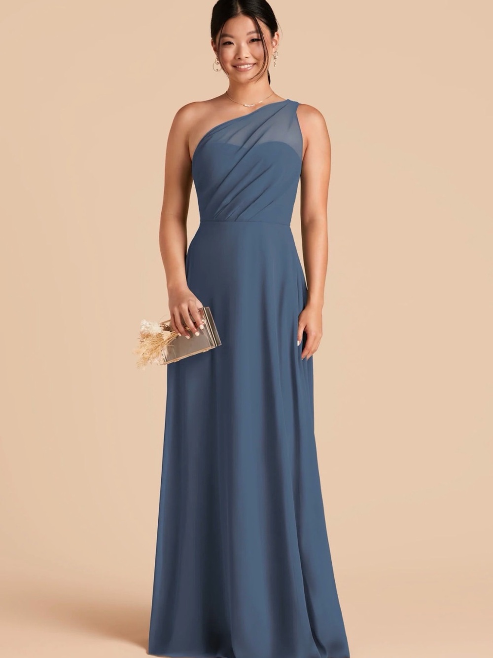 Birdy Grey Kira Chiffon Dress in Twilight